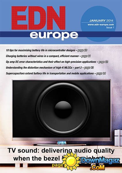 EDN Europe - January 2014 EDN Europe - January 2014