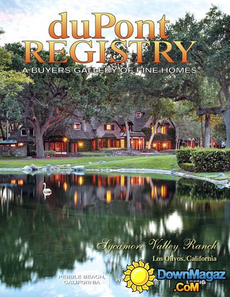 duPont REGISTRY Homes USA - September 2015 duPont REGISTRY Homes USA - September 2015