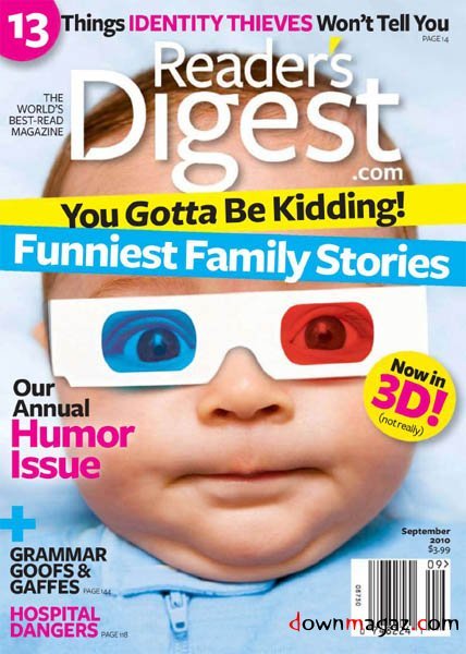 Reader's Digest September 2010 Reader's Digest September 2010
