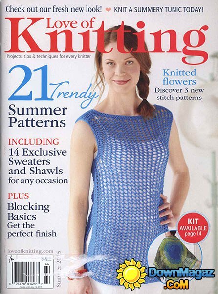 Love of Knitting - Summer 2015 Love of Knitting - Summer 2015