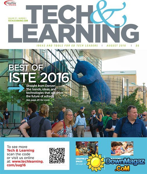 Tech & Learning - August 2016 Tech & Learning - August 2016