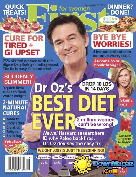 First for Women USA - 7 September 2015