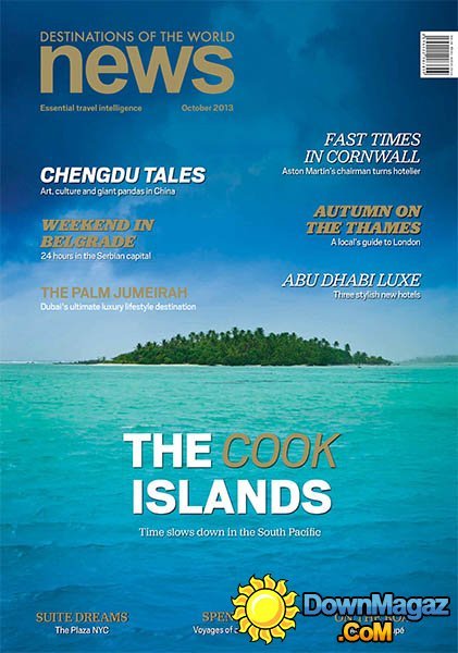 Destinations of the World News - October 2013 Destinations of the World News - October 2013
