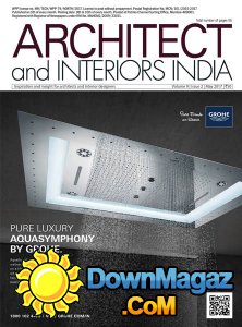 Architect and Interiors IN - 05.2017 Architect and Interiors IN - 05.2017