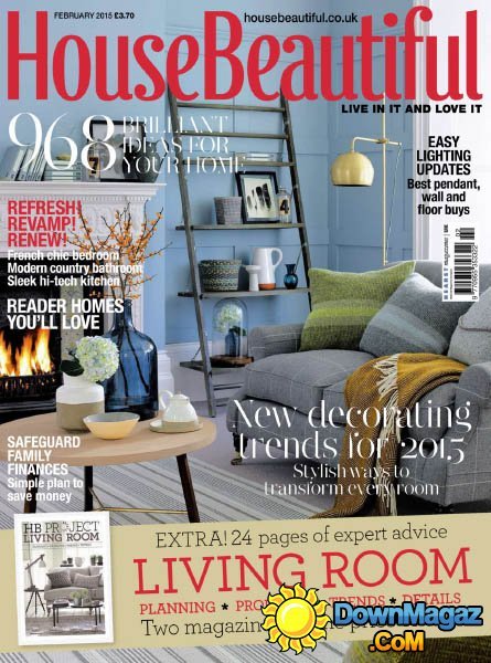 House Beautiful UK - February 2015 House Beautiful UK - February 2015