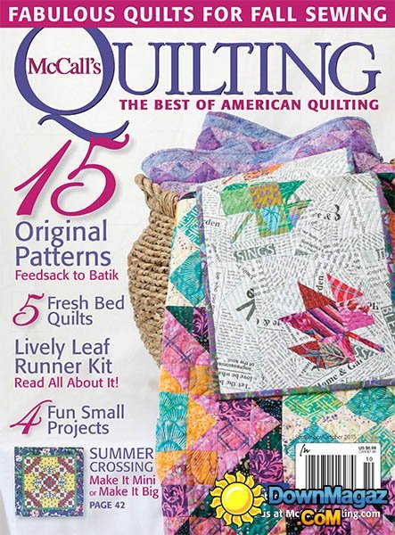 McCall's Quilting USA - September/October 2015 McCall's Quilting USA - September/October 2015