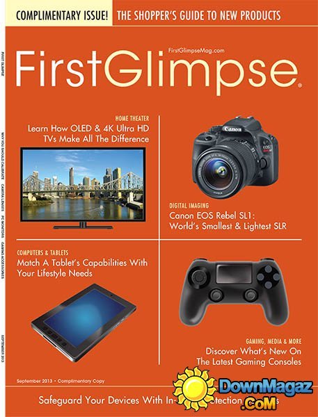 First Glimpse - September 2013 First Glimpse - September 2013