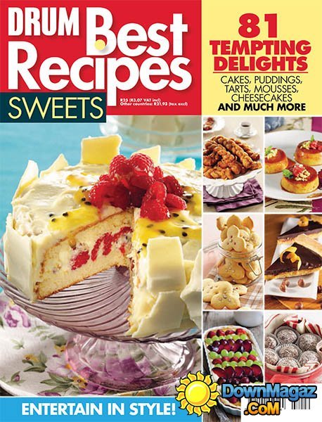 DRUM Best Recipes Sweets - 2013 DRUM Best Recipes Sweets - 2013