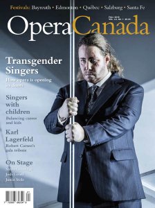 Opera Canada - Fall 2019 Opera Canada - Fall 2019