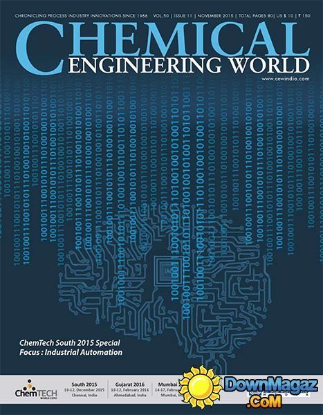 Chemical Engineering World IN - November 2015 Chemical Engineering World IN - November 2015