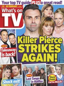 What's on TV - 22.02.2020 What's on TV - 22.02.2020