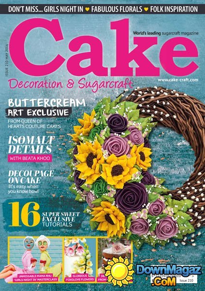 Cake Decoration & Sugarcraft - May 2016
