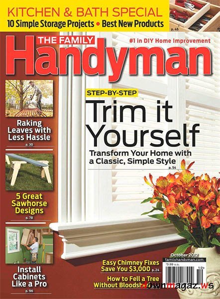 The Family Handyman Magazine - October 2012 The Family Handyman Magazine - October 2012