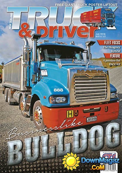 NZ Truck & Driver - July 2016 NZ Truck & Driver - July 2016