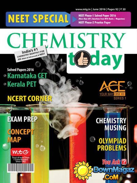 Chemistry Today - June 2016 Chemistry Today - June 2016