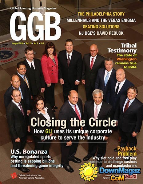 Global Gaming Business - August 2016 Global Gaming Business - August 2016