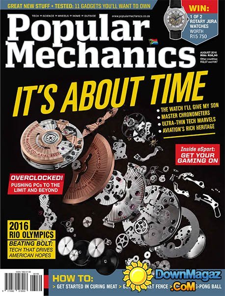 Popular Mechanics SA - August 2016