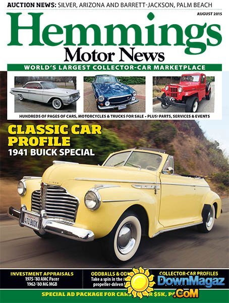 Hemmings Motor News USA - August 2015 Hemmings Motor News USA - August 2015