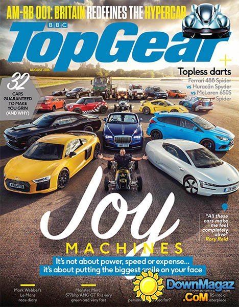 BBC Top Gear UK - August 2016