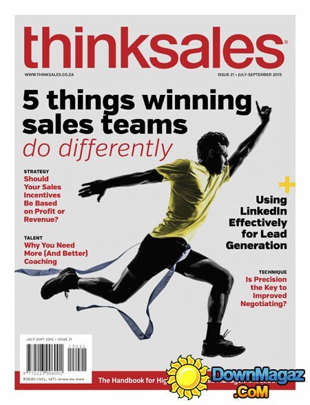 ThinkSales South Africa - July-September 2015 ThinkSales South Africa - July-September 2015