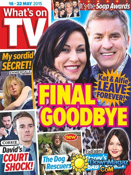 What's on TV - 16 May 2015 What's on TV - 16 May 2015