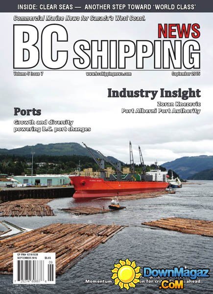 BC Shipping News Canada - September 2015 BC Shipping News Canada - September 2015