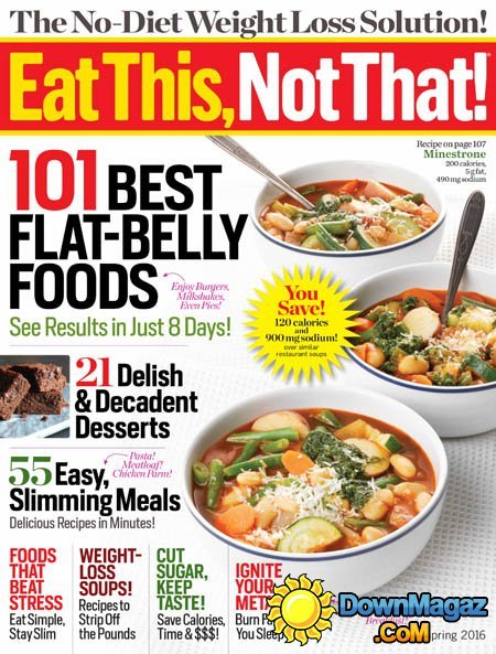 Eat This, Not That! - Spring 2016 Eat This, Not That! - Spring 2016