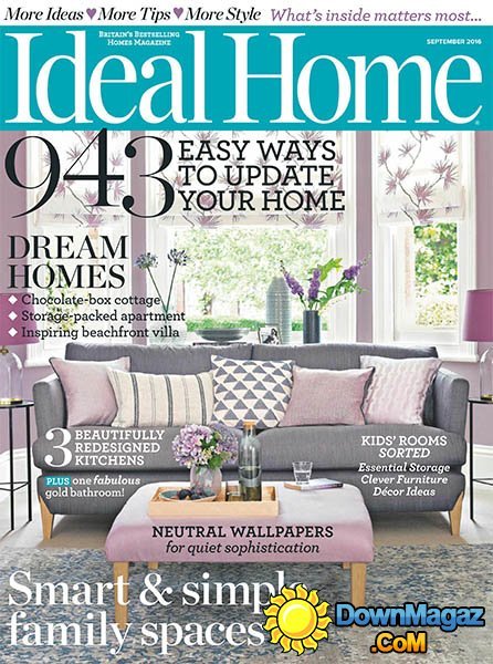 Ideal Home UK - September 2016 Ideal Home UK - September 2016