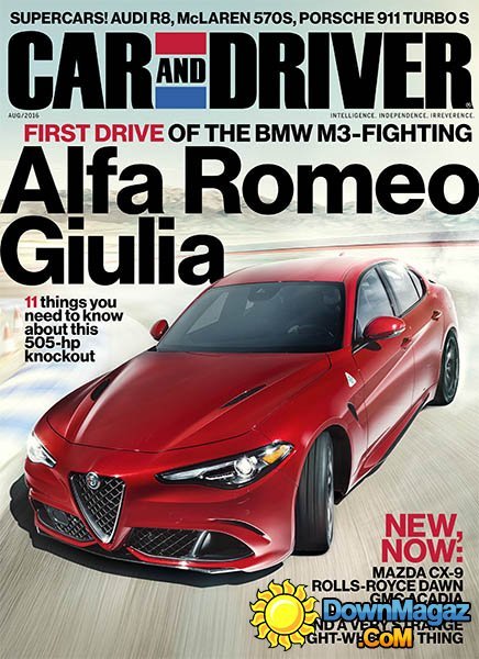 Car and Driver - August 2016