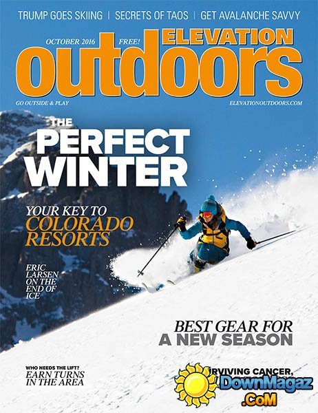 Elevation Outdoors - October 2016 Elevation Outdoors - October 2016