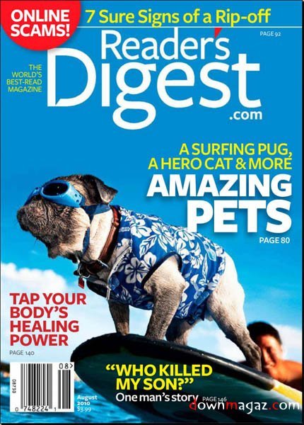 Reader's Digest - August 2010 Reader's Digest - August 2010