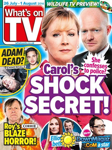 What's on TV - 26 July 2014 What's on TV - 26 July 2014