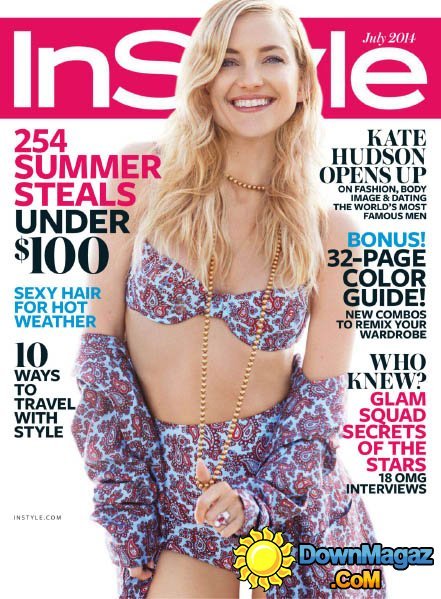 InStyle USA - July 2014