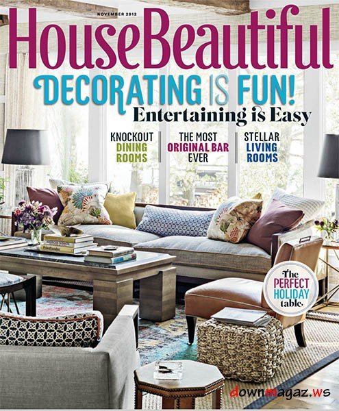 House Beautiful - November 2012 House Beautiful - November 2012
