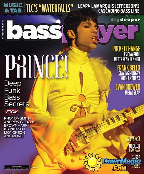 Bass Player - August 2016 Bass Player - August 2016