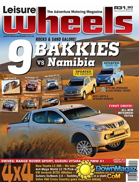 Leisure Wheels SA - January 2016 Leisure Wheels SA - January 2016