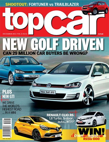topCar - December 2012 (South Africa) topCar - December 2012 (South Africa)