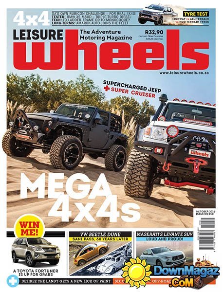 Leisure Wheels - October 2016 Leisure Wheels - October 2016