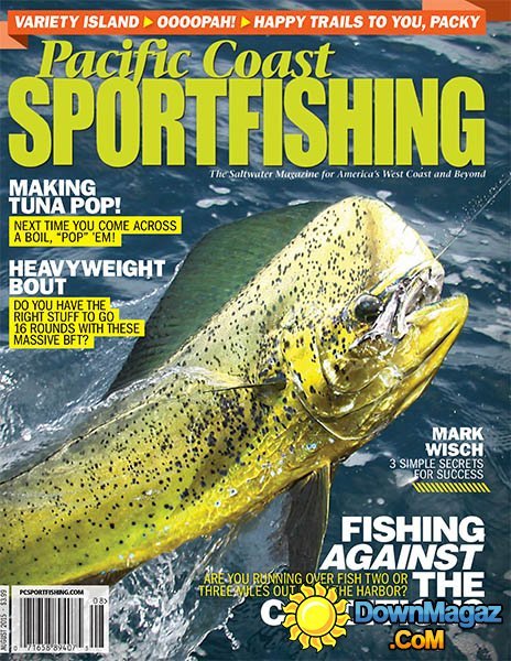 Pacific Coast Sportfishing USA - August 2015