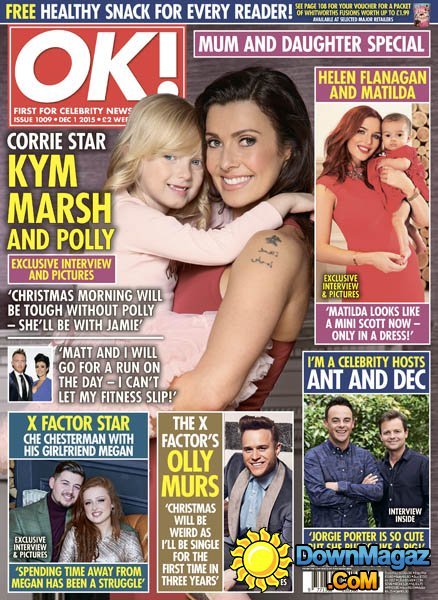 OK! First for Celebrity News UK - 1 December 2015 OK! First for Celebrity News UK - 1 December 2015