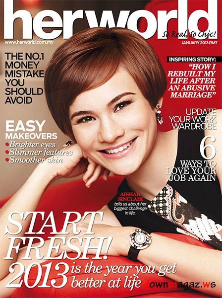 Her World Malaysia - January 2013