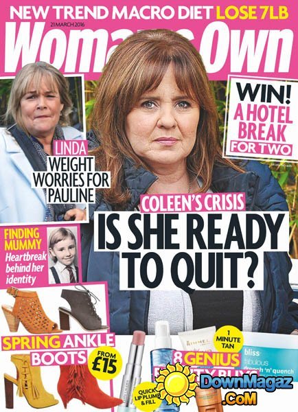 Woman's Own - 21 March 2016