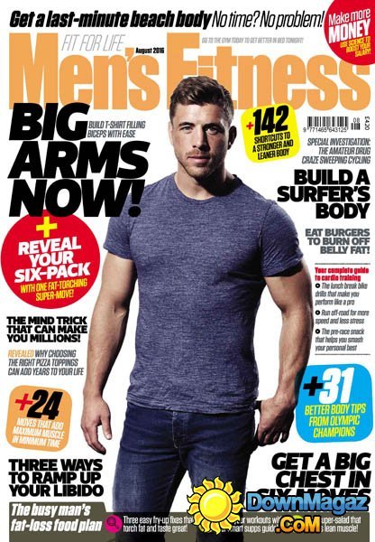 Men's Fitness UK - August 2016 Men's Fitness UK - August 2016
