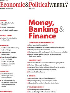 Economic & Political Weekly - 31.03.2018 Economic & Political Weekly - 31.03.2018