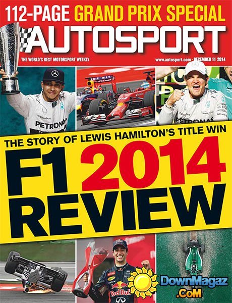 Autosport - 11 December 2014 Autosport - 11 December 2014