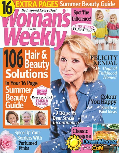 Woman's Weekly - 10 May 2016 Woman's Weekly - 10 May 2016