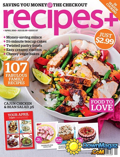 recipes+ - April 2016 recipes+ - April 2016