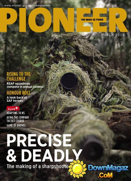 PIONEER SG - March 2016 PIONEER SG - March 2016