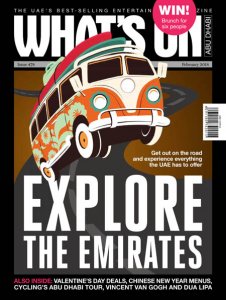 What's On Abu Dhabi - 02.2018 What's On Abu Dhabi - 02.2018