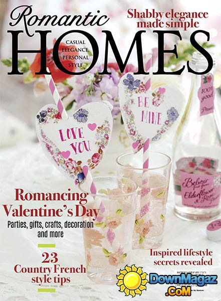 Romantic Homes - January 2015 Romantic Homes - January 2015
